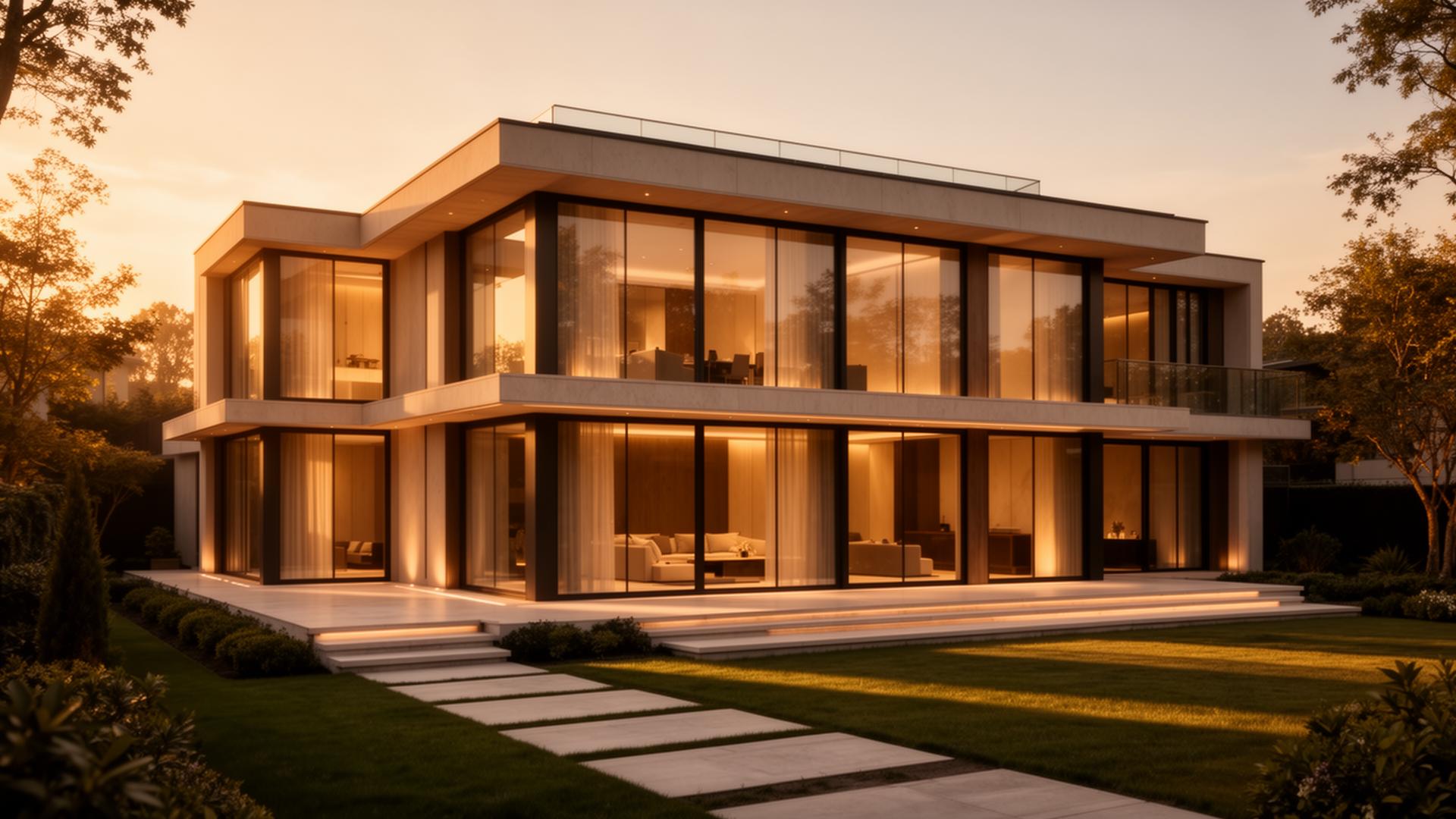 Maison résidentielle moderne